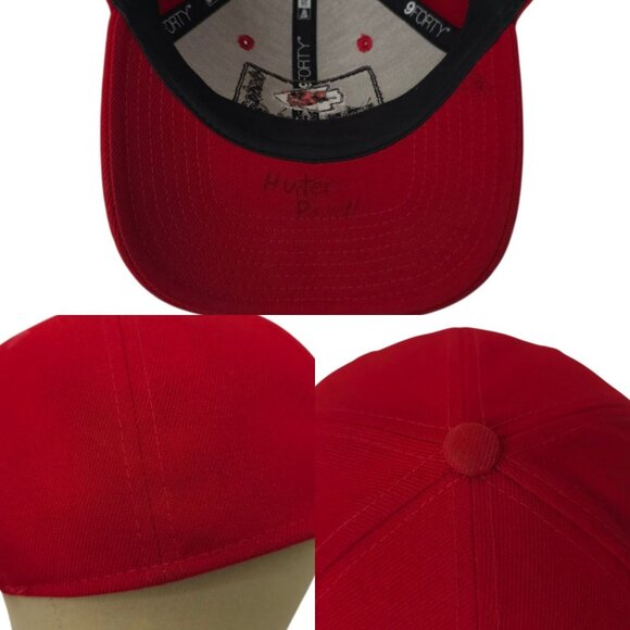 Kansas City Chiefs Super Bowl LVII Champions Strapback Cap Trucker Baseball Hat - Picture 7 of 15